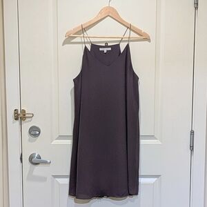 EUC Naked Zebra M Spaghetti Strap Pleated Back Flowy Dress